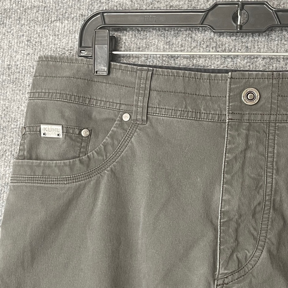 Kuhl Mens Revolvr Rogue Tapered Hiking Pants Gray 36x28 (24) Carbon Outdoors - Picture 9 of 11